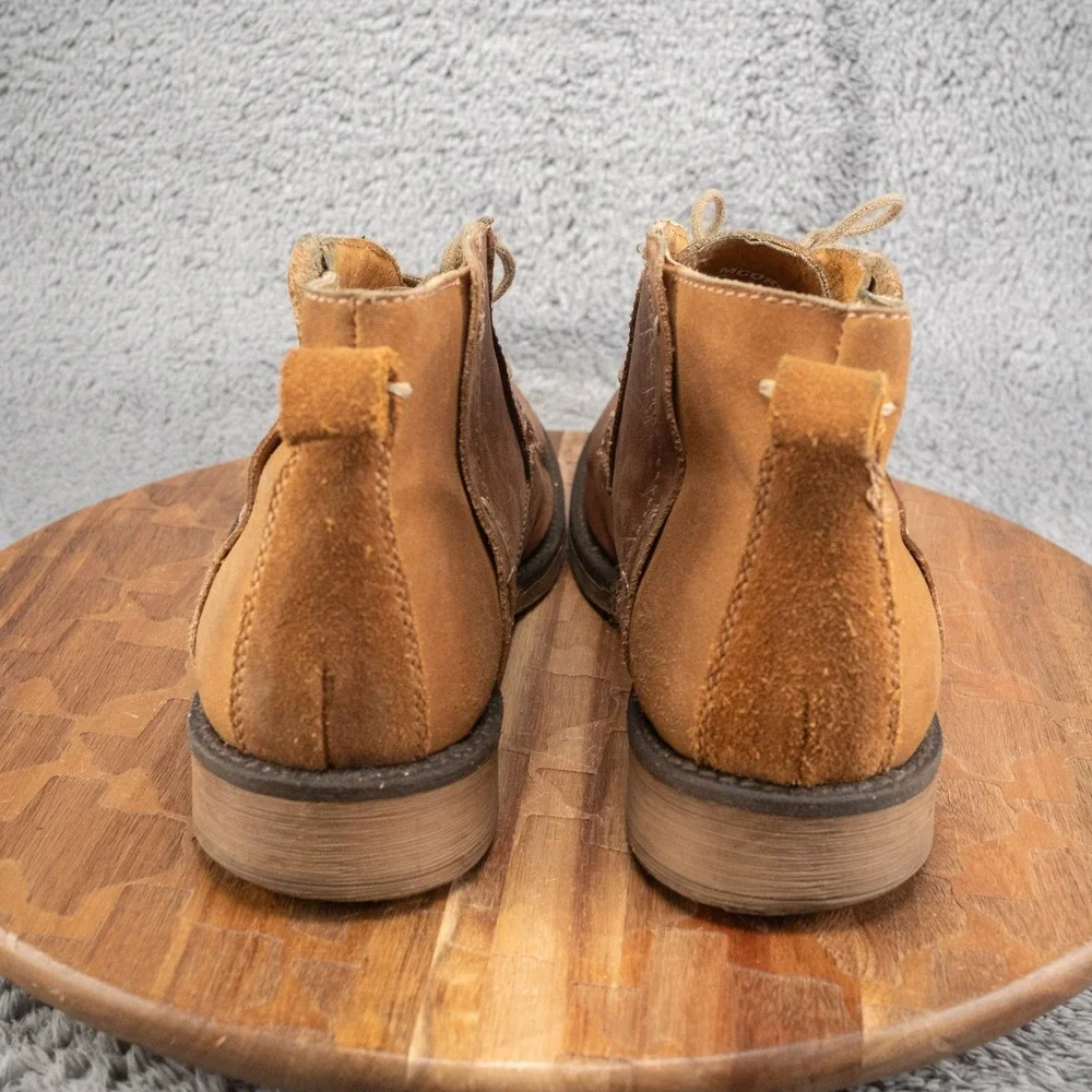 Steve Madden Mens‎ 11 D Hand Made Brown Leather McCormick  display picture 2